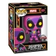 Marvel - Figurine POP! Blacklight Deadpool 9 cm