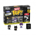 DC Comics - Pack 4 figurines Bitty POP! Batman 85th Anniversary Batman 2,5 cm