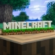 Minecraft - Lampe Logo Minecraft 41 cm