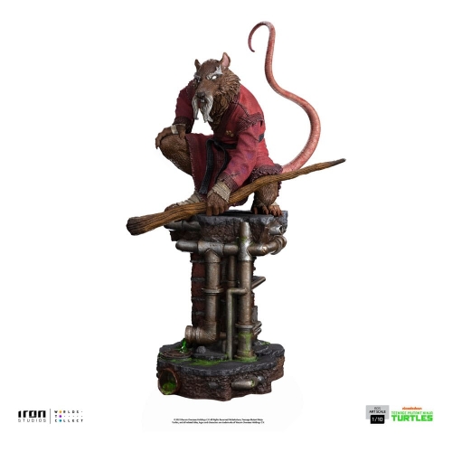 Les Tortues Ninja - Statuette BDS Art Scale 1/10 Master Splinter 24 cm