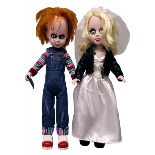 Living Dead Dolls - Pack poupées Chucky & Tiffany 25 cm