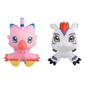 Digimon Adventure - Statuette Look Up Piyomon & Gomamon 11 cm (avec cadeau)