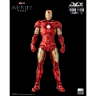 Infinity Saga - Figurine 1/12 DLX Iron Man Mark 4 17 cm