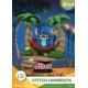 Lilo & Stitch - Diorama D-Stage Stitch Hammock 13 cm