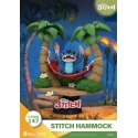 Lilo & Stitch - Diorama D-Stage Stitch Hammock 13 cm