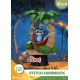 Lilo & Stitch - Diorama D-Stage Stitch Hammock 13 cm