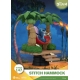 Lilo & Stitch - Diorama D-Stage Stitch Hammock 13 cm