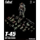 Fallout - Figurine FigZero 1/6 T-45 Hot Rod Shark Power Armor 37 cm