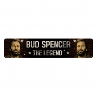 Bud Spencer - Panneau métal The Legend 46 x 10 cm