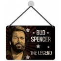 Bud Spencer - Panneau métal The Legend 16,5 x 11,5 cm