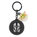 Star Wars : The Mandalorian - Porte-clés Mandalorian & Grogu