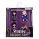 Mercredi - Pack 4 figurines Diecast Nano Metalfigs 4 cm