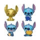 Stitch Holiday 2024 - Pack 4 porte-clés Pocket POP! Dreidel Box 4 cm