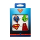 DC Comics - Pack 4 badges Superman