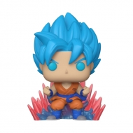 Dragon Ball Super - Figurine POP! SSGSS Goku (Kaio-Ken Times Twenty)(GW) 9 cm