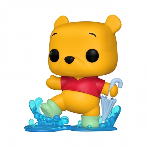 Disney - Figurine POP! Winnie dans la pluie 9 cm