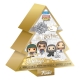 Harry Potter Holiday 2024 - Pack 4 porte-clés Pocket POP! Tree Holiday Box 4 cm