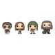 Harry Potter Holiday 2024 - Pack 4 porte-clés Pocket POP! Tree Holiday Box 4 cm