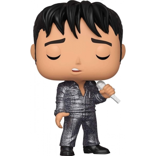 Elvis Presley - Figurine POP! Elvis Presley 68 Comeback Special (DGLT) 9 cm