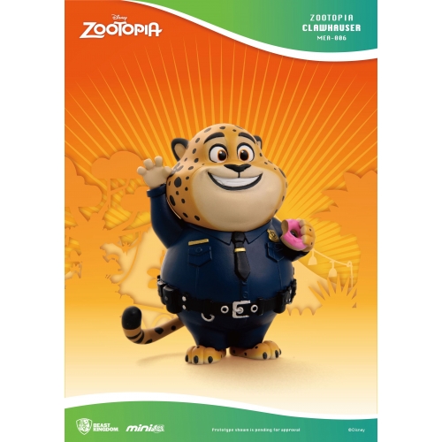 Zootopie - Figurine Mini Egg Attack Clawhauser 9 cm