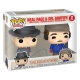 Un ticket pour deux - Pack 2 Figurines POP! Neal Page & Del Griffith 9 cm