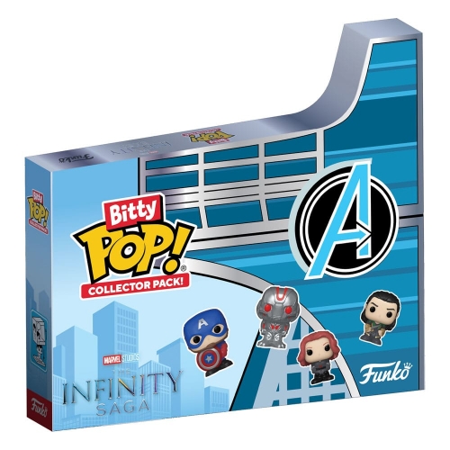 Marvel - Pack 12 figurines Bitty POP! Infinity Saga 2,5 cm