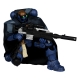 Warhammer 40k - Figurine Eliminator (Space Marine) 18 cm