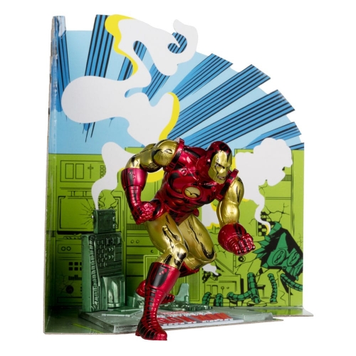 Marvel - Statuette 1/10 Iron Man (The Invincible Iron Man 126) 11 cm