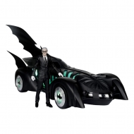 Batman Forever DC Multiverse - Figurine avec véhicule Alfred Pennyworth & Batmobile (Gold Label) 79 cm