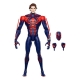 - Spider-Man: Across the Spider-Verse Marvel Legends - Figurine Spider-Man 2099 15 cm