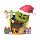 Le Grinch - Figurine POP! Deluxe Grinch avec son sac  9 cm