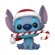 Disney - Figurine POP! Holiday Stitch avec confiserie 9 cm