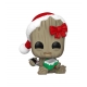 Marvel - Figurine POP! Holiday Groot 9 cm