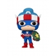 Marvel - Figurine POP! Holiday Capt. America 9 cm