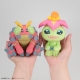 Digimon Adventure - Statuette Look Up Tentomon & Palmon 11 cm (avec cadeau)