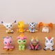 Digimon Adventure - Statuette Look Up Tentomon & Palmon 11 cm (avec cadeau)