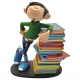 Gaston - Statuette Gaston Stack of Comics 16 cm