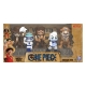 One Piece - Figurine Set Prates & Marines 6 cm