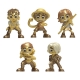 One Piece - Figurine Set Gold 6 cm