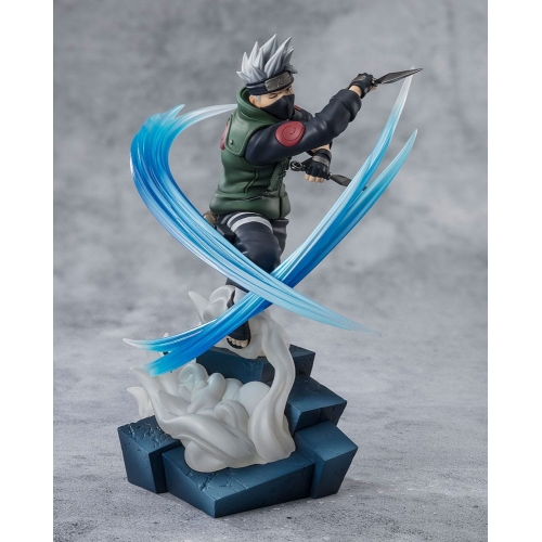 Naruto Shippuden - Statuette Figuarts ZERO Extra Battle Kakashi Hatake Conclusion with one once called Friend 20 cm