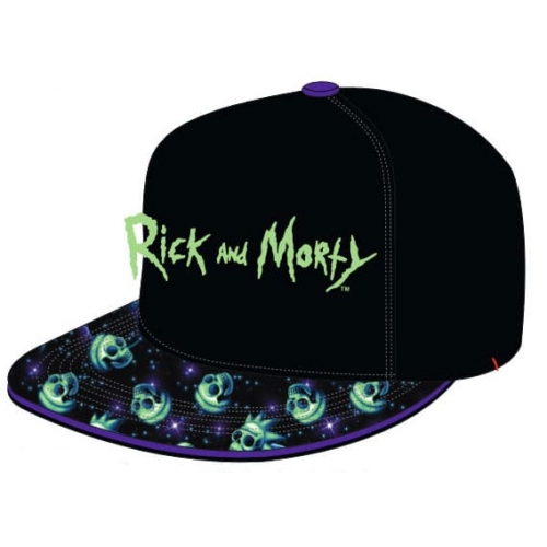 Rick & Morty - Casquette hip hop Neon Logo Rick & Morty