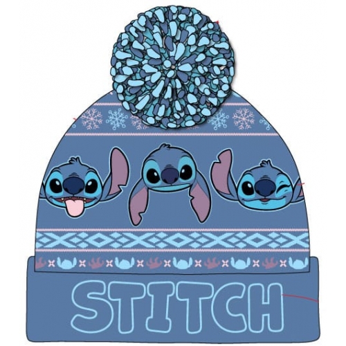 Lilo & Stitch - Bonnet Pom-Pom Dark Blue