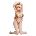 POPQN Illustration - Statuette Leopard print Swimsuit 21 cm