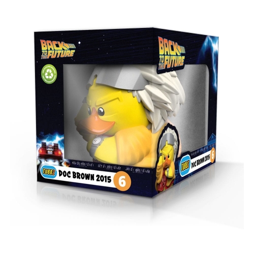 Retour vers le Futur - Figurine Tubbz Doc Brown 2015 Boxed Edition 10 cm