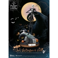 L'etrange Noël de Mr. Jack - Statuette Master Craft Jack Skellington & Zero 39 cm