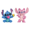 Lilo & Stitch - Pack 2 figurines Angel & Stitch 7 cm