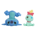 Lilo & Stitch - Pack 2 figurines Scrump & Upside Down Stitch 7 cm