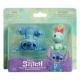 Lilo & Stitch - Pack 2 figurines Scrump & Upside Down Stitch 7 cm