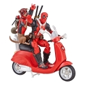 Deadpool Corps Marvel Legends - Scooter avec figurine Deadpool 15 cm