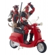 Deadpool Corps Marvel Legends - Scooter avec figurine Deadpool 15 cm